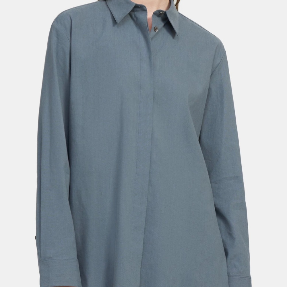 Linen button down Theory shirt